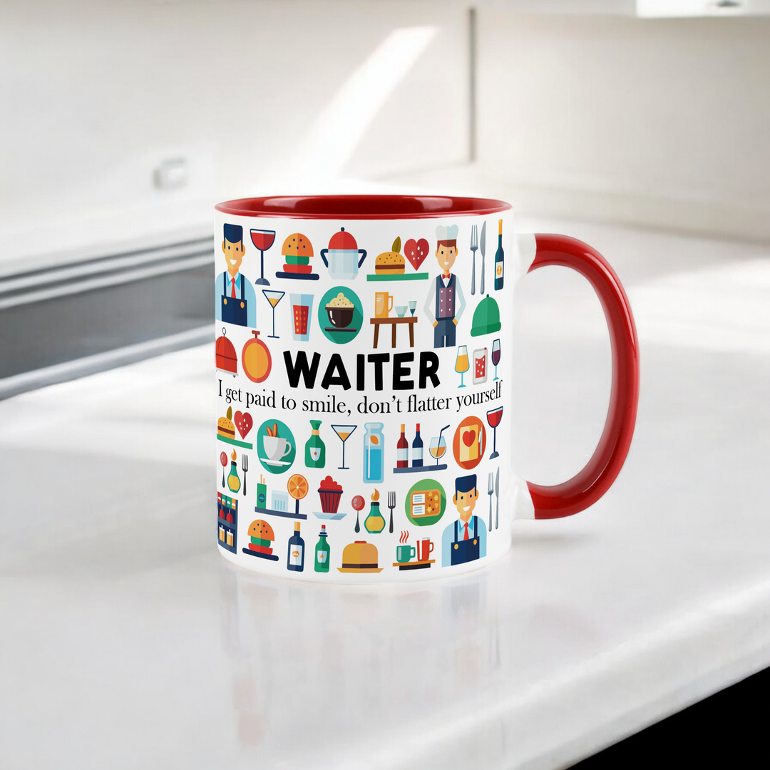 Purely Home Waiter Ceramic Mug