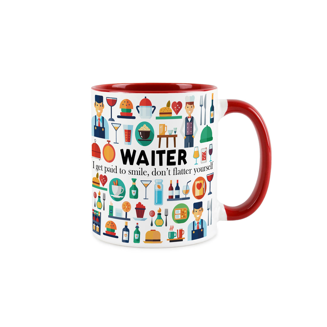 Purely Home Waiter Ceramic Mug