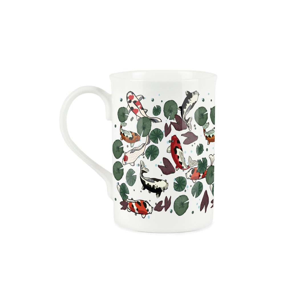 Purely Home Koi Fish Bone China Mug