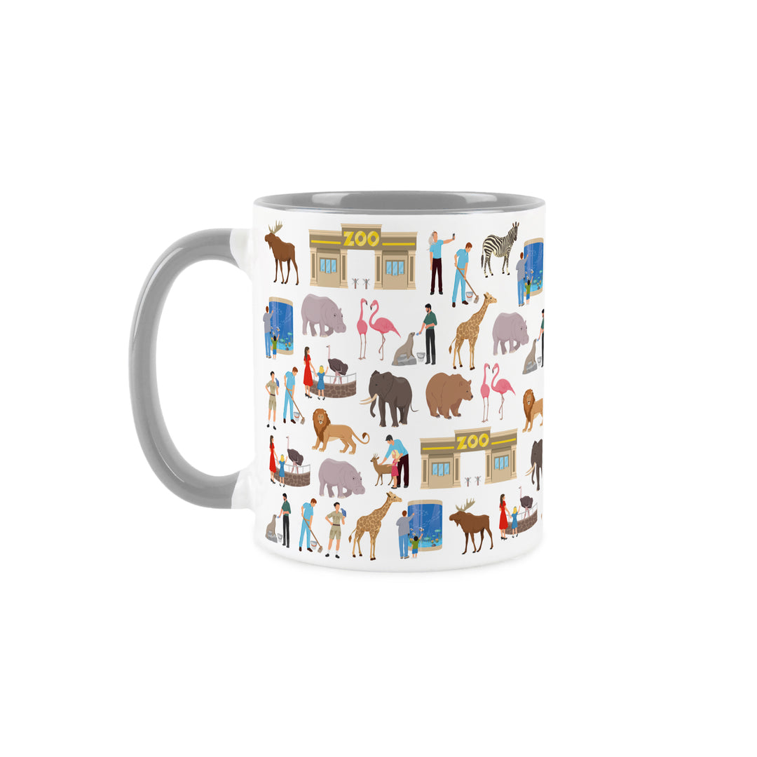 Purely Home Zookeeper Ceramic Mug