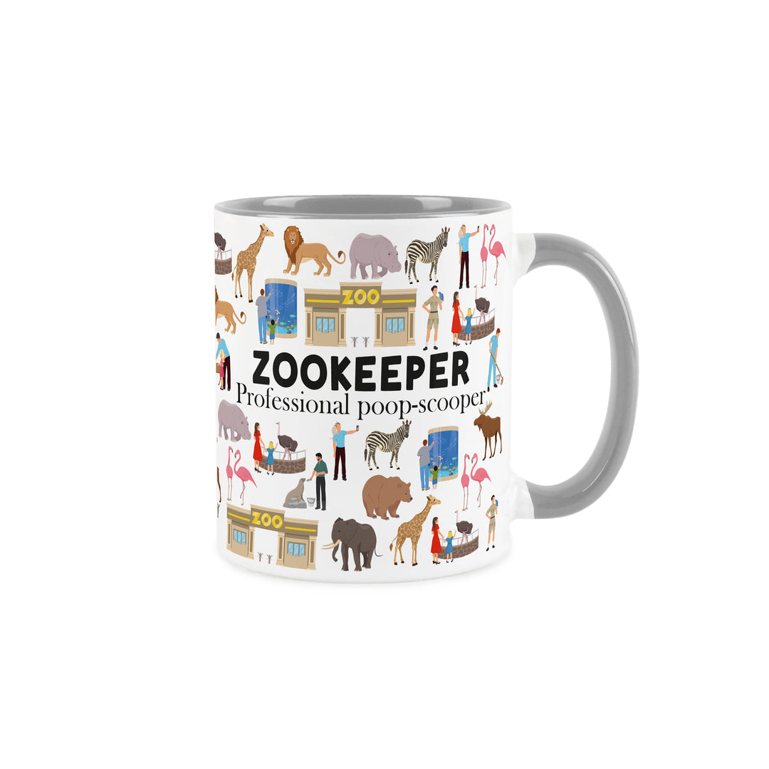 Purely Home Zookeeper Ceramic Mug