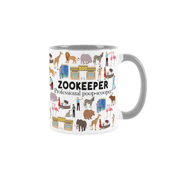 Purely Home Zookeeper Ceramic Mug