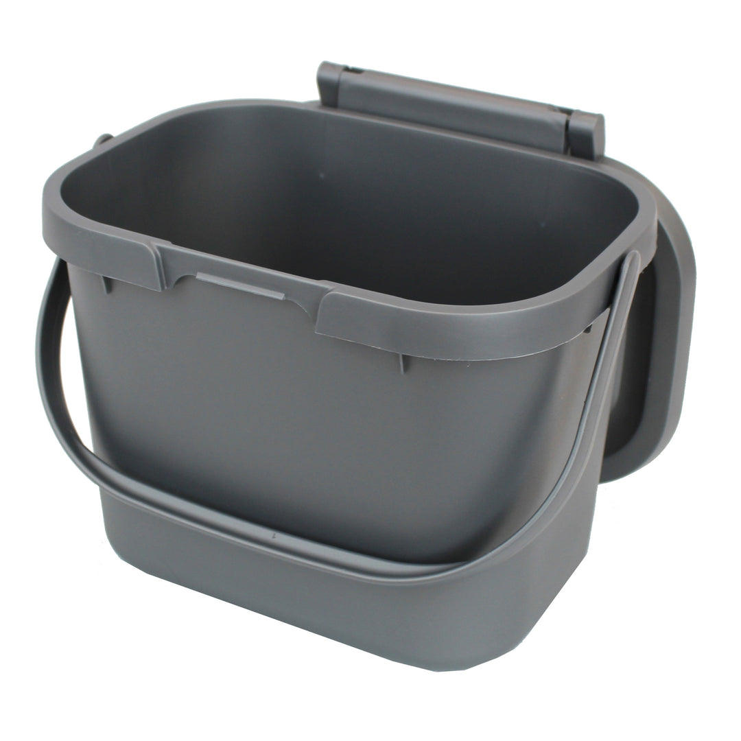 Addis Metallic Grey Kitchen Caddy - 4.5L Size