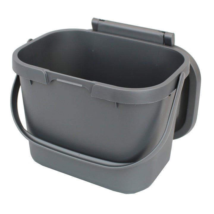 Addis Metallic Grey Kitchen Caddy - 4.5L Size