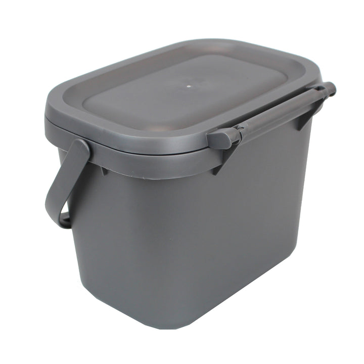 Addis Metallic Grey Kitchen Caddy - 4.5L Size