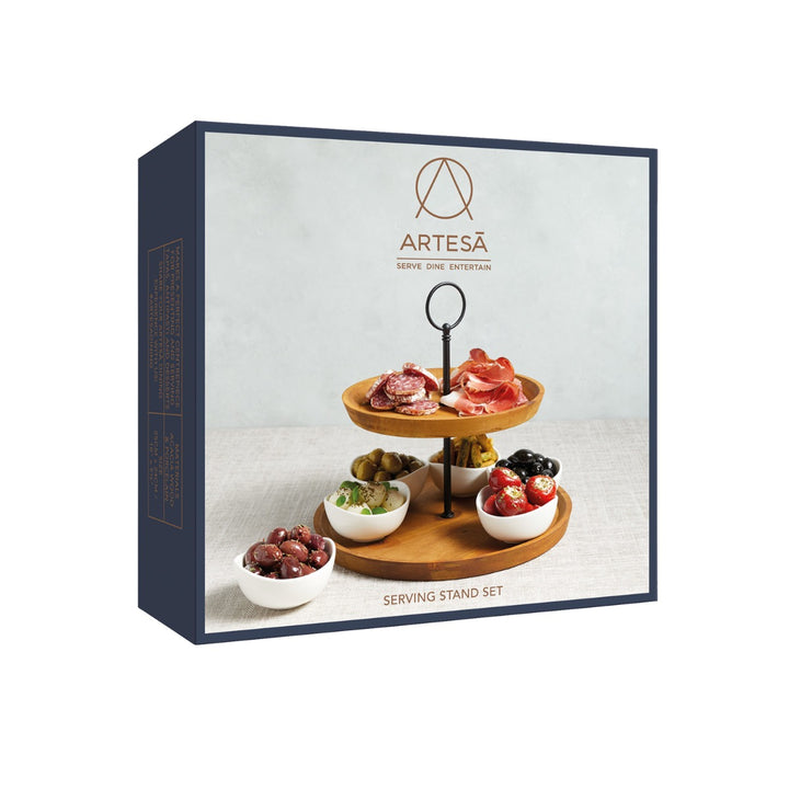 Artesà Two-Tier Appetiser Serving Set