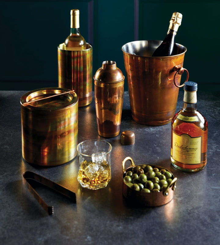 BarCraft Iridescent Copper Wine Cooler