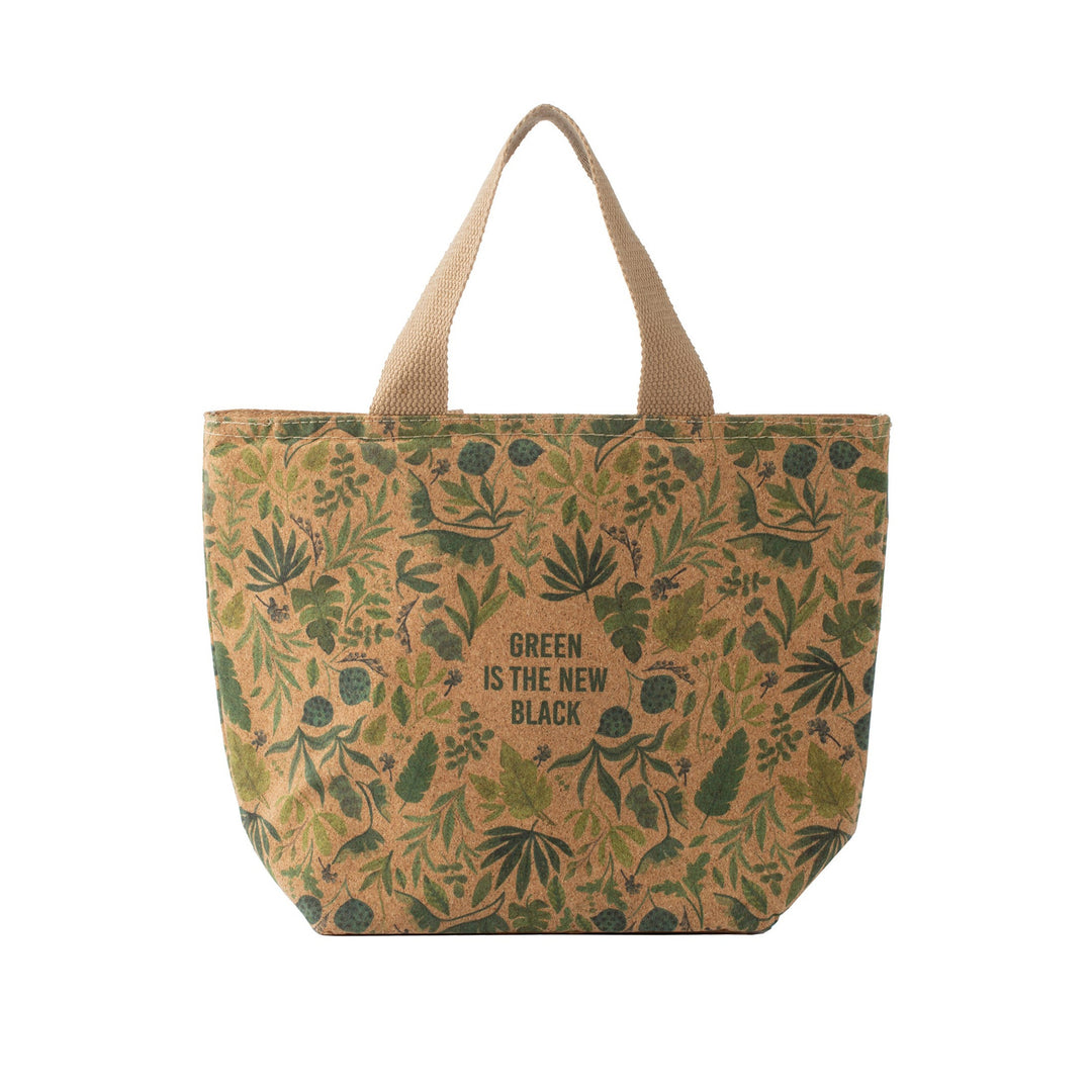 Typhoon Pure Green is the New Black Cork Lunch Bag