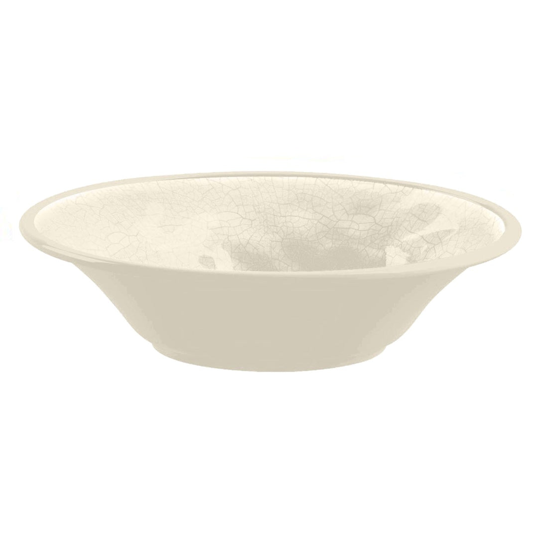 Crackle Cream Melamine Bowls