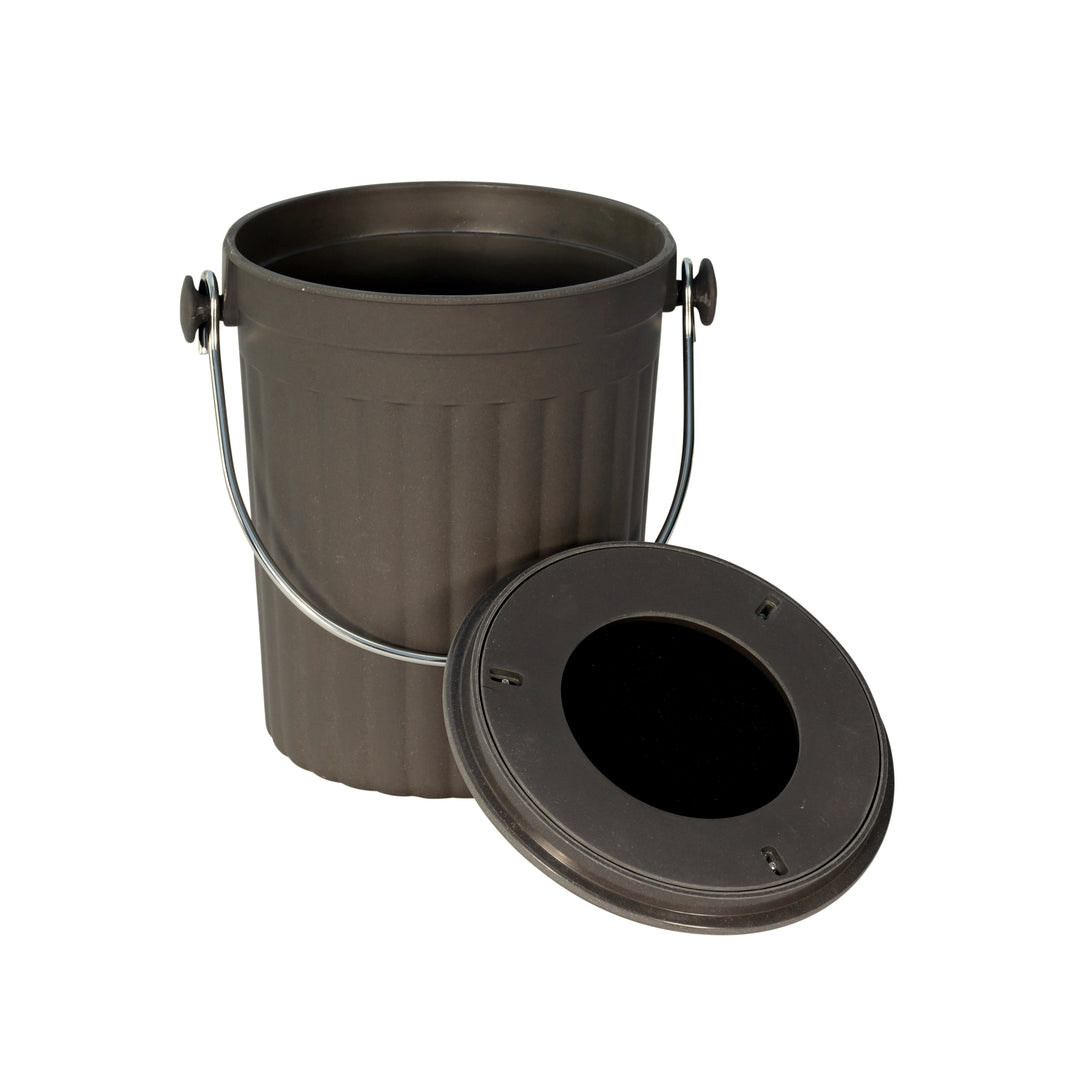 Eddingtons Slate Grey Bamboo Fibre Compost Pail