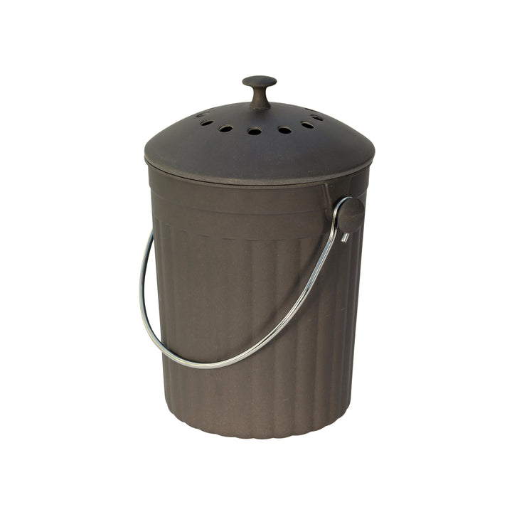 Eddingtons Slate Grey Bamboo Fibre Compost Pail