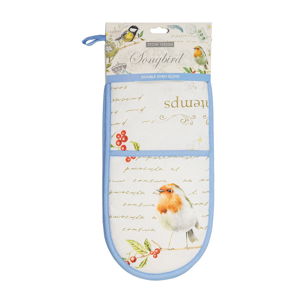 Stow Green Songbird Double Oven Glove