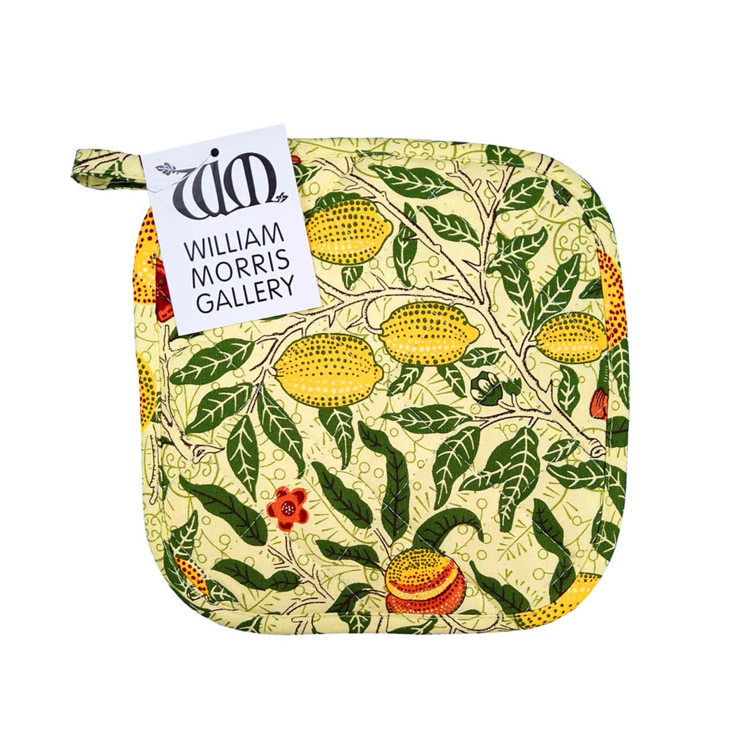 William Morris Fruit pot holder square for cooking
