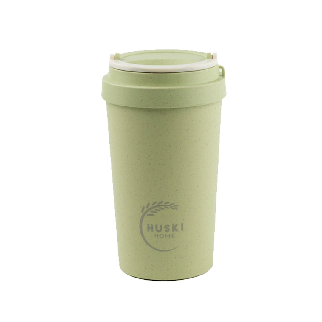 Eco friendly travel mug made from rice husks