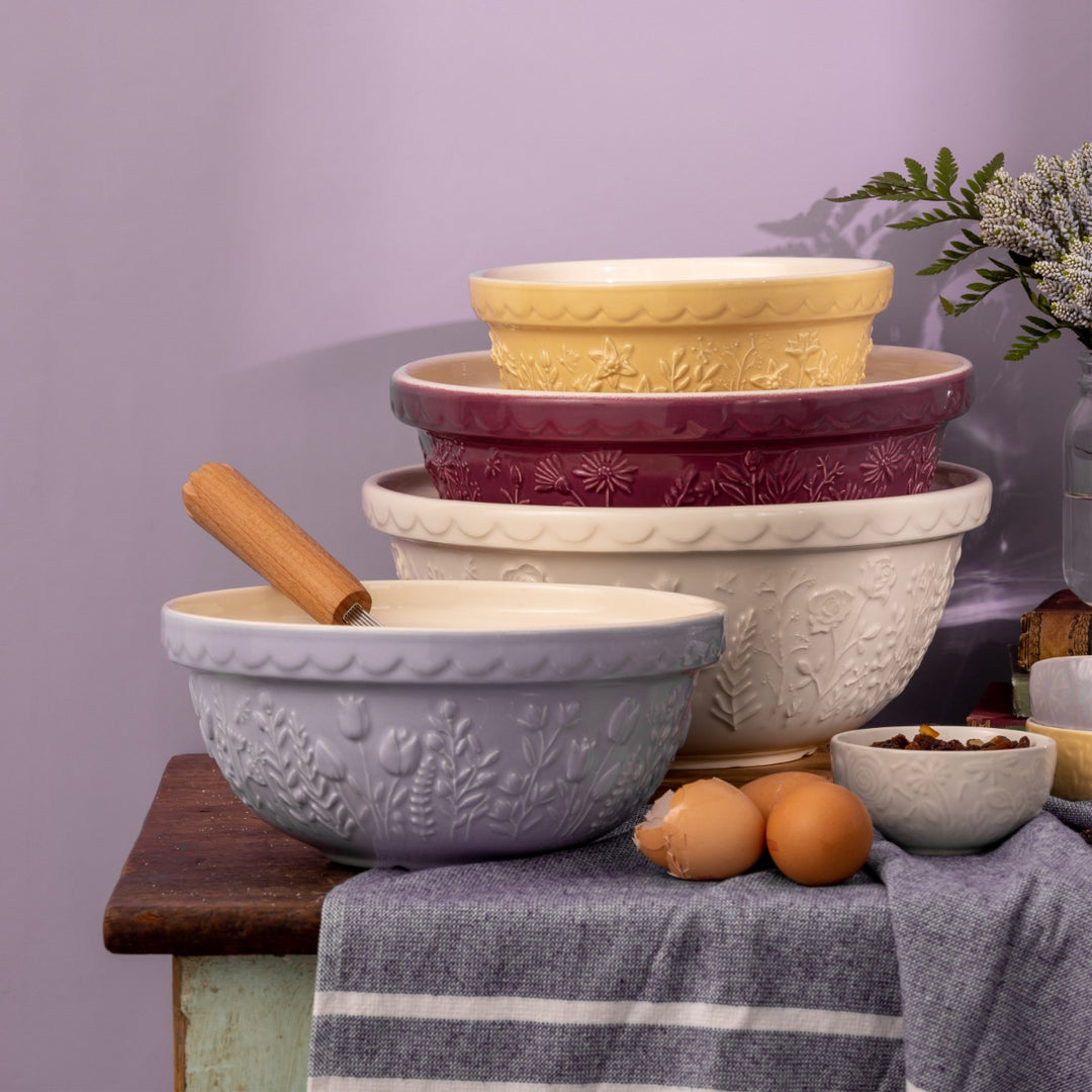 Mason Cash In the Meadow Mulberry Mixing Bowl - 2.7L