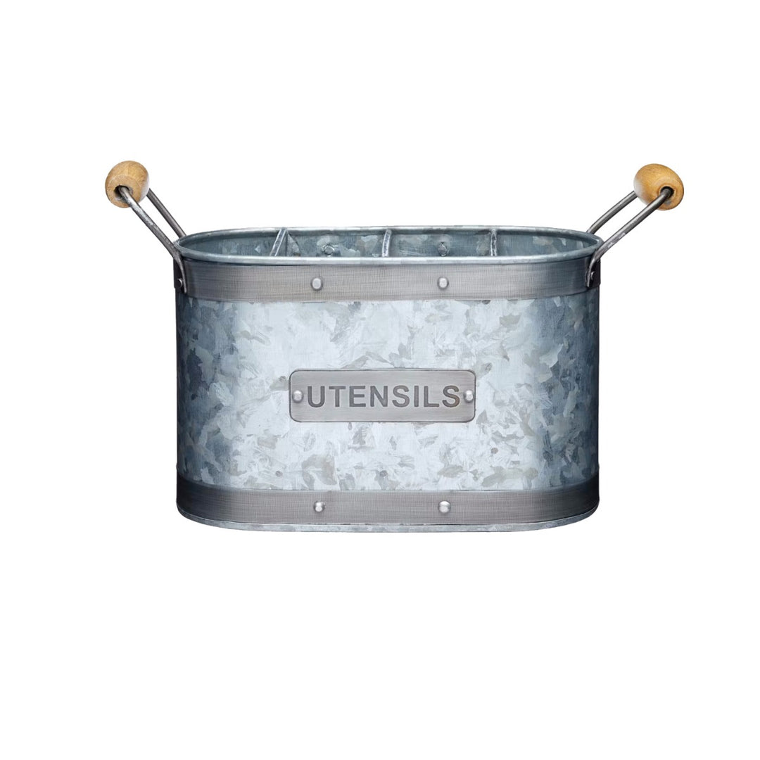 Industrial Kitchen Utensil Holder