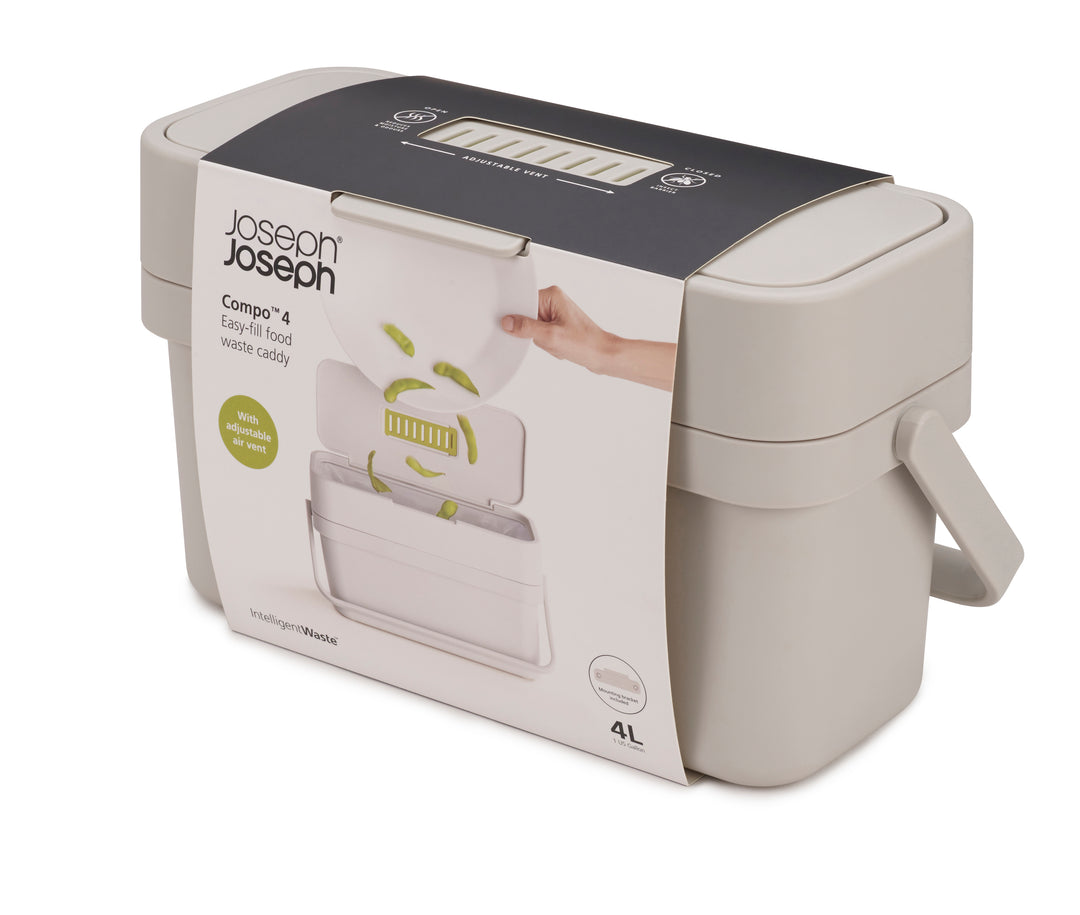 Joseph Joseph Compo 4 Food Waste Caddy - 4L