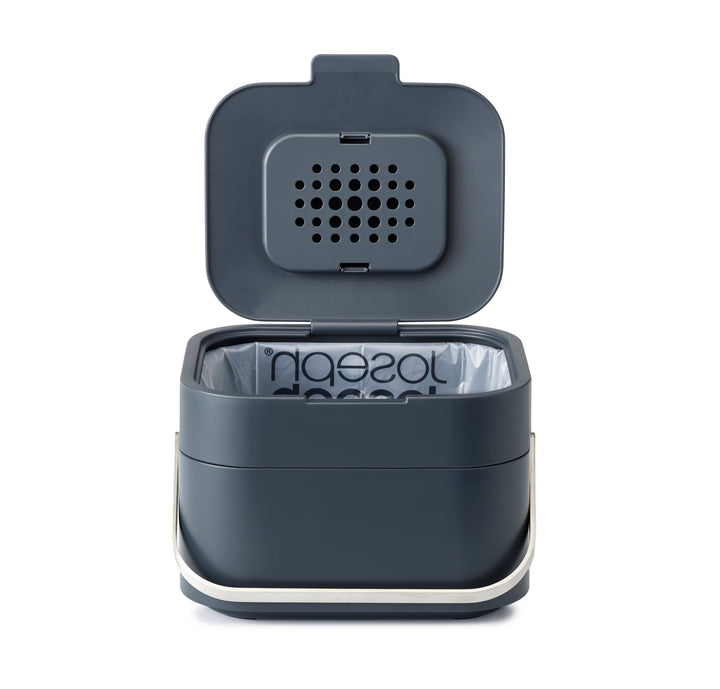 Joseph Joseph Stack 4 Graphite Food Waste Caddy - 4L