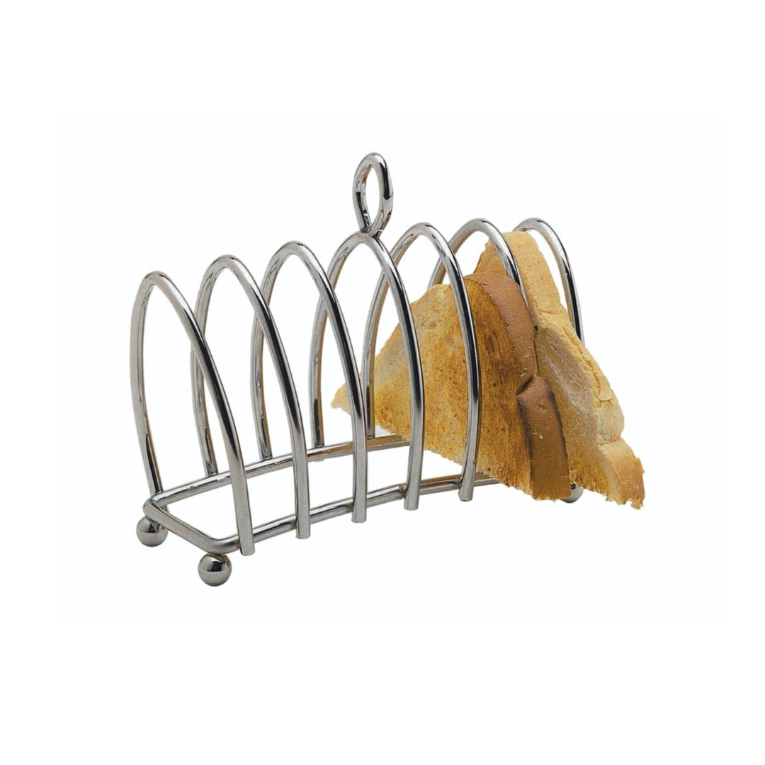 KitchenCraft Chrome Six Slice Toast Rack