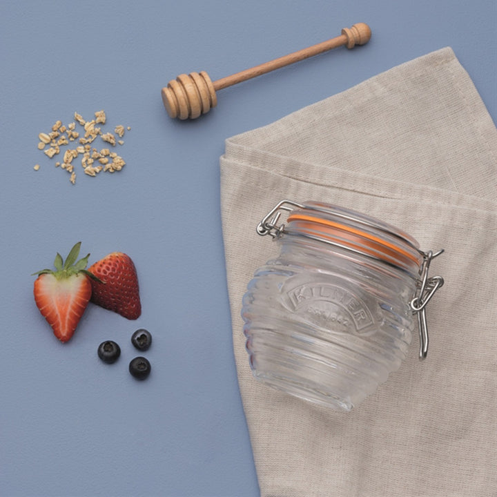 Kilner Glass Honey Pot & Dipper Gift Set