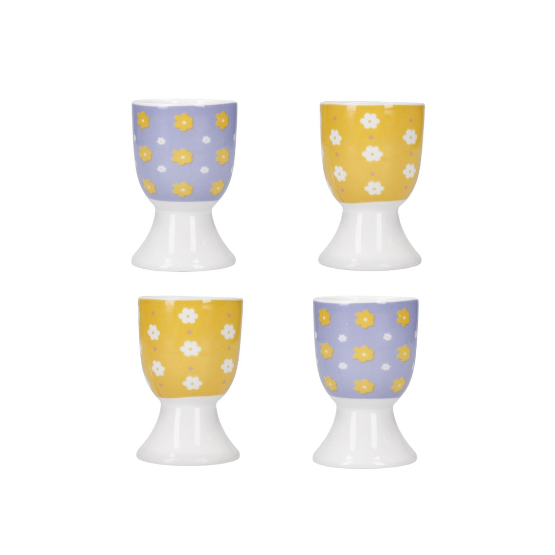 KitchenCraft Soleada Floral Egg Cup Set