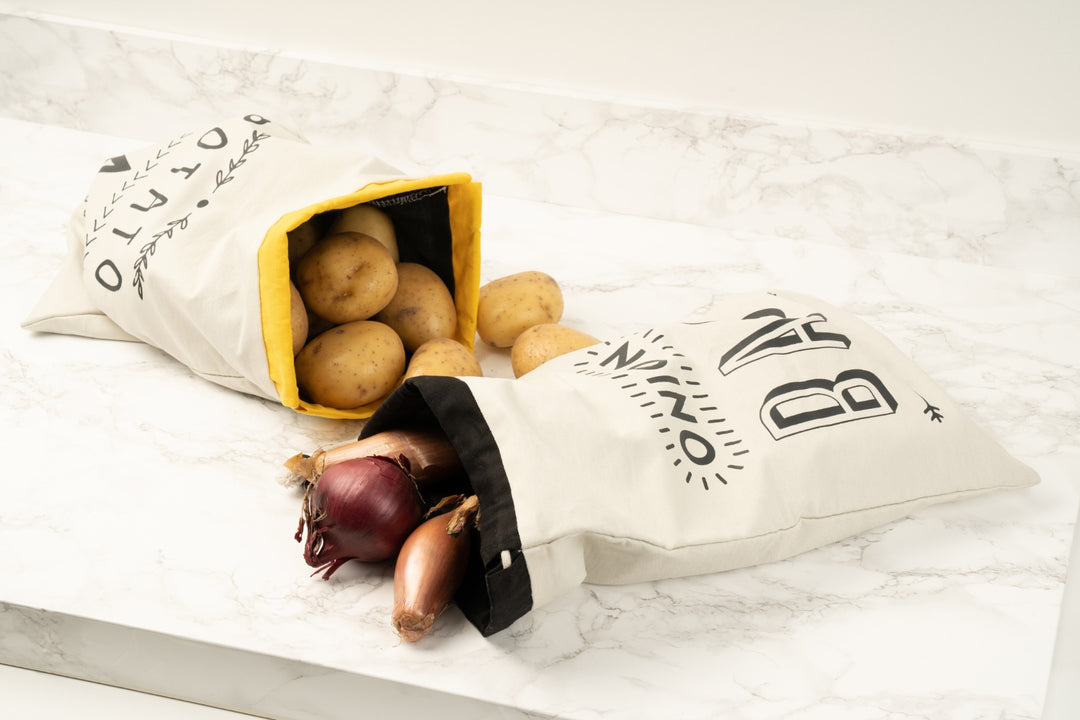 Captivate Kitchen Pantry Potato & Onion Storage Bags