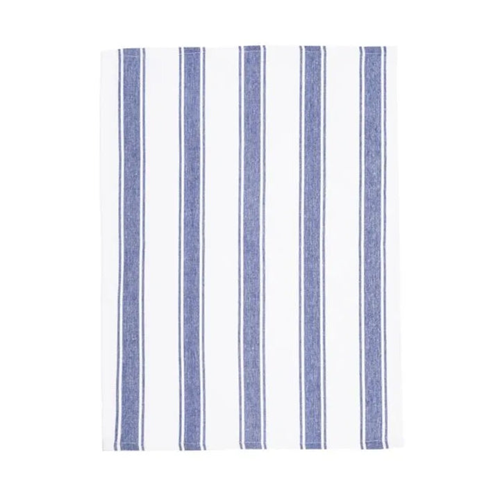 Le Chateau Woven Stripe Tea Towels Set - Black