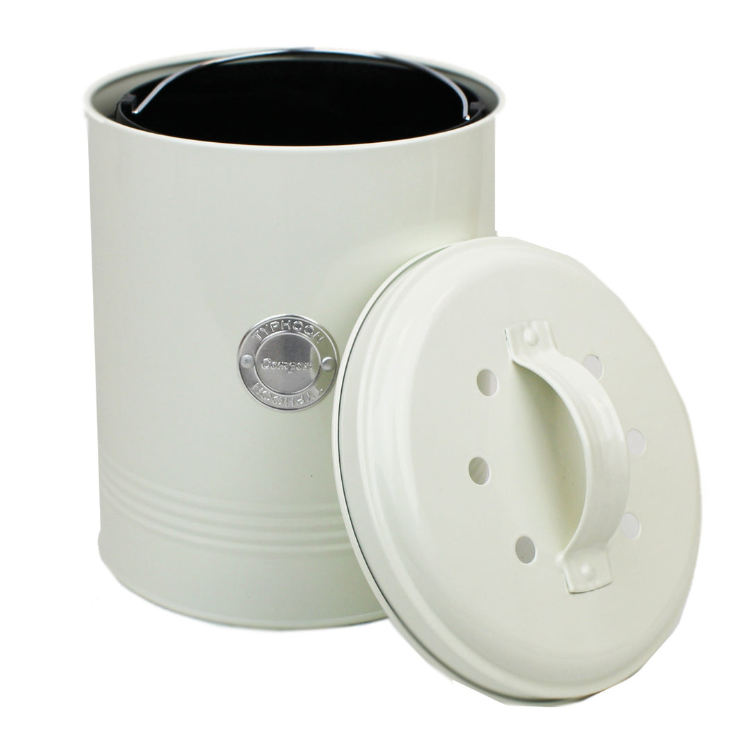 Typhoon Living Cream Compost Caddy