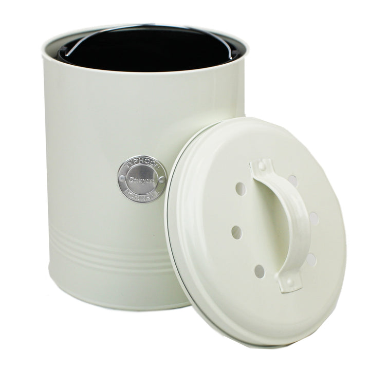 Typhoon Living Cream Compost Caddy