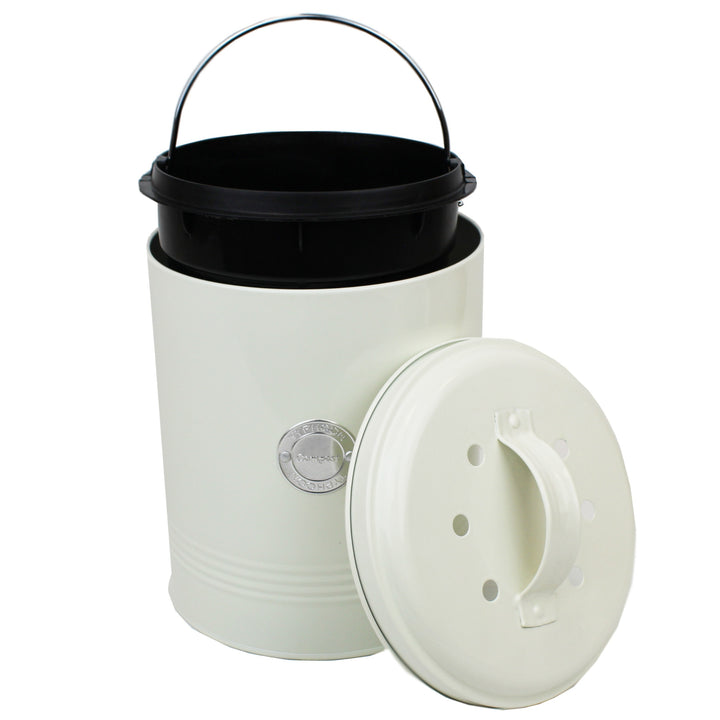 Typhoon Living Cream Compost Caddy