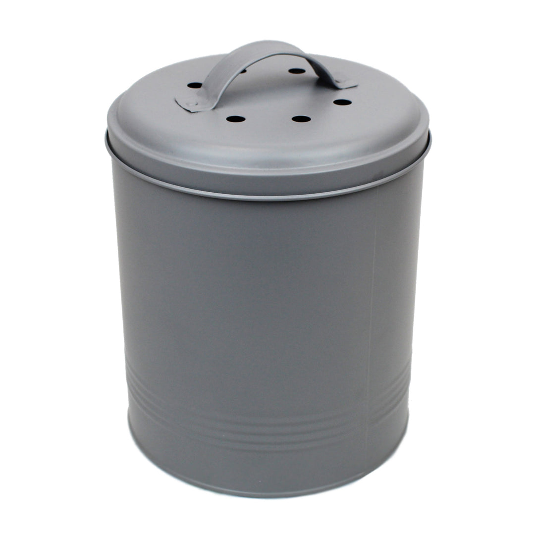 Typhoon Living Grey Compost Caddy