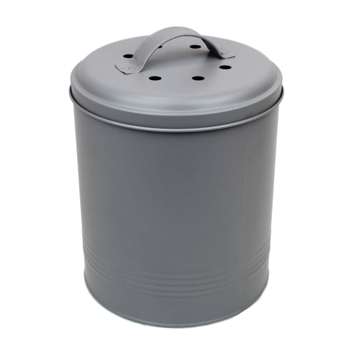 Typhoon Living Grey Compost Caddy