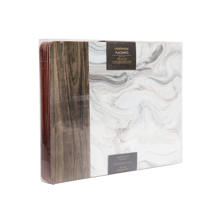Creative Tops Marble-Effect Placemats