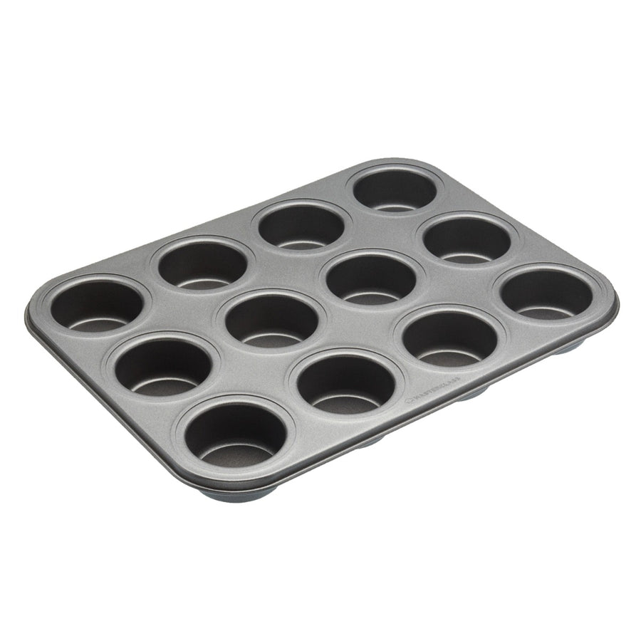 masterclass non stick 12 hole mini baking tin