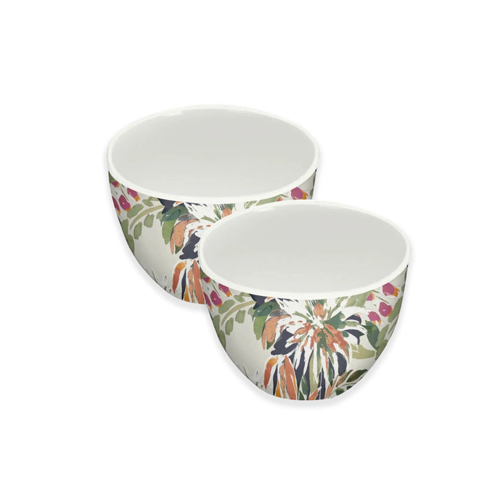 Mediterranean Garden Melamine 6 Piece Serving Set