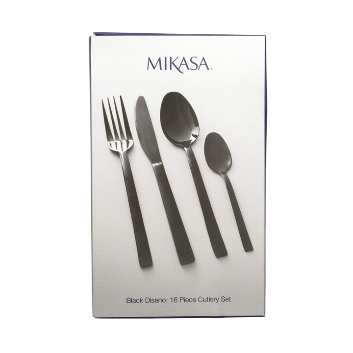knives and spoons in a cutlery set