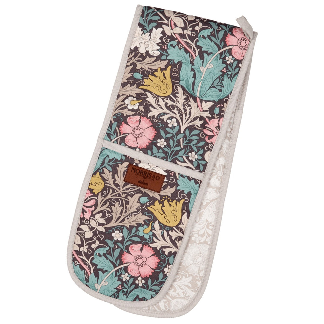 Morris & Co Compton Double Oven Glove - Jewel