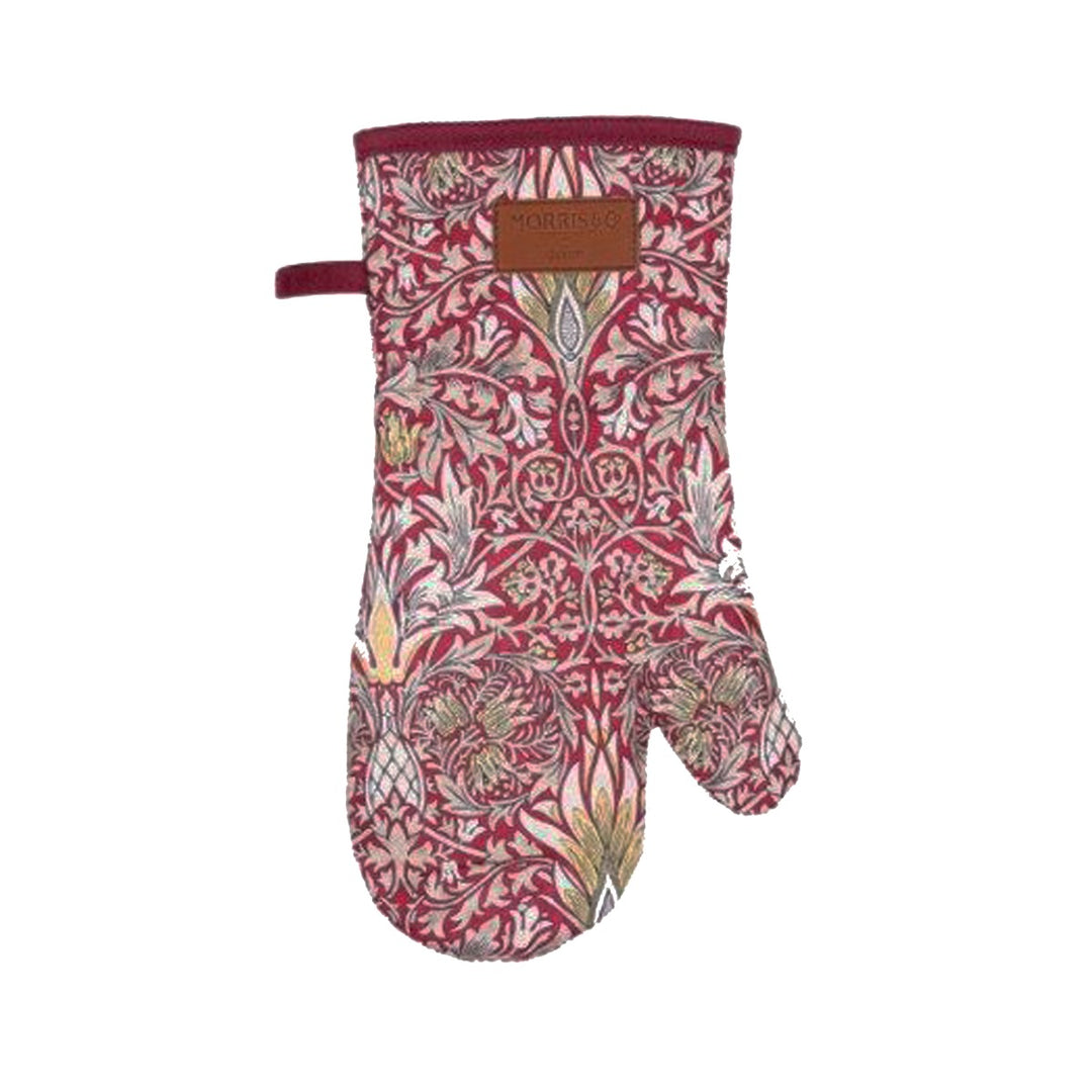 Morris & Co Snakeshead Oven Gauntlet - Claret