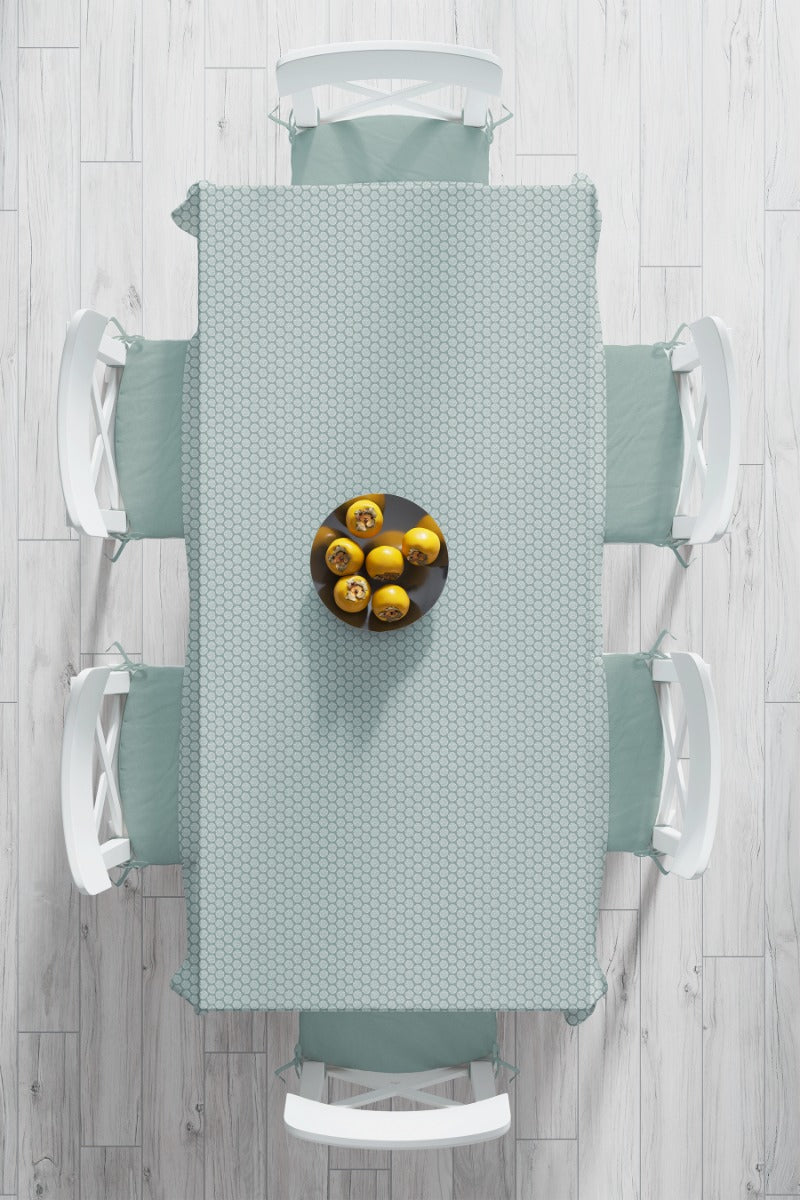 Le Chateau Wipe Clean Tablecloth - Green Dandelion