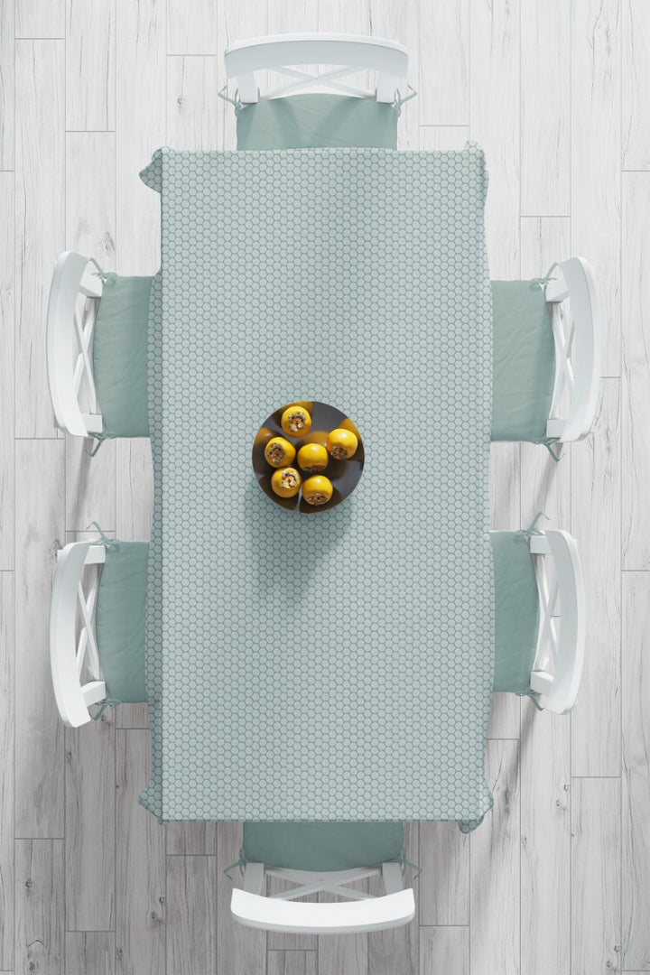 Le Chateau Wipe Clean Tablecloth - Green Dandelion