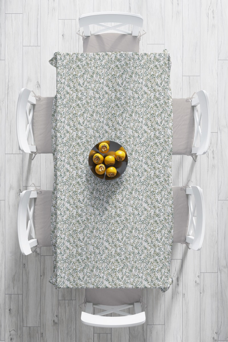 Le Chateau Wipe Clean Tablecloth - Green Botany