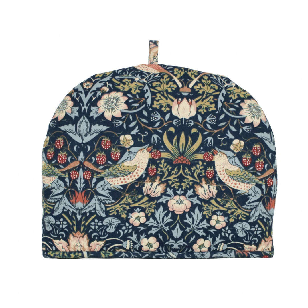 Le Chateau William Morris Strawberry Thief Tea Cosy - Navy