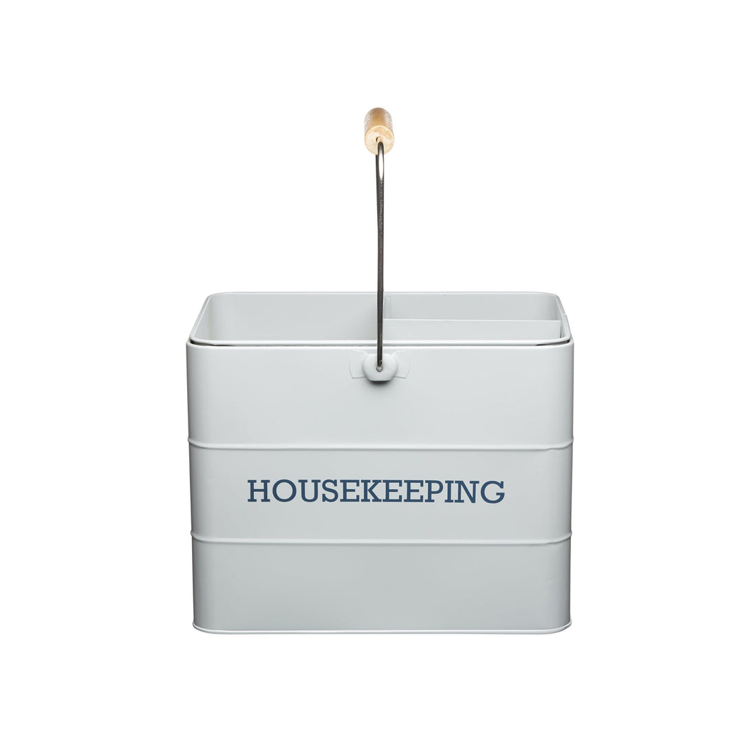 Living Nostalgia French Grey Housekeeping Tin