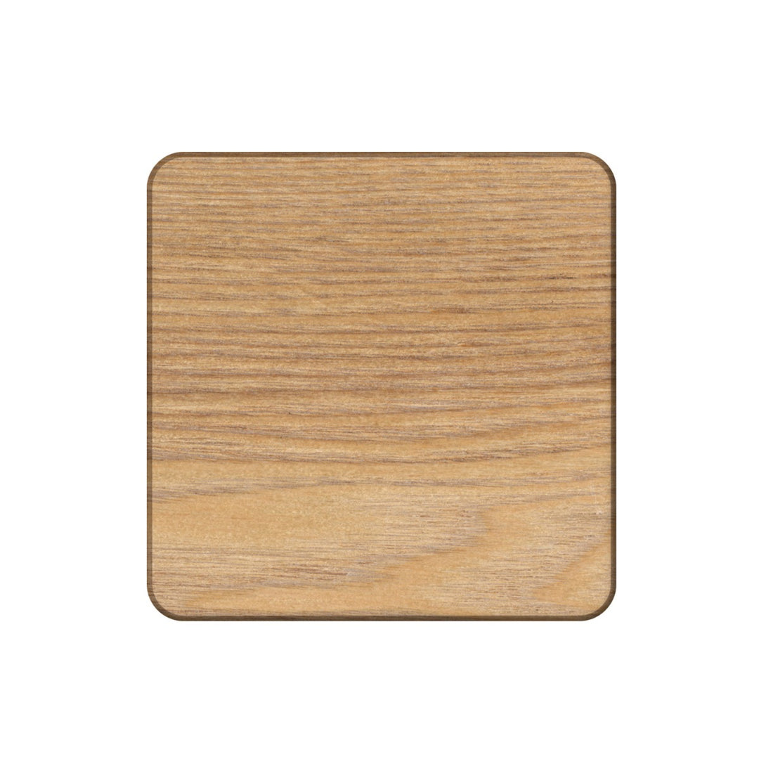 Creative Tops Brown Natural Oak Veneer Coasters