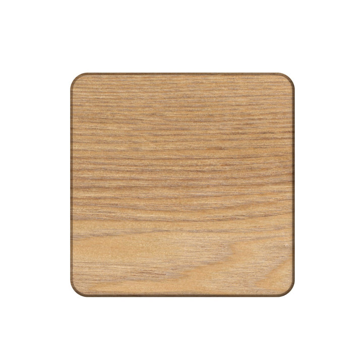 Creative Tops Brown Natural Oak Veneer Coasters