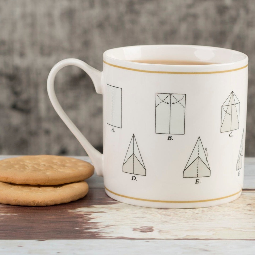 Creative Tops Origami Plane Fine China Mug