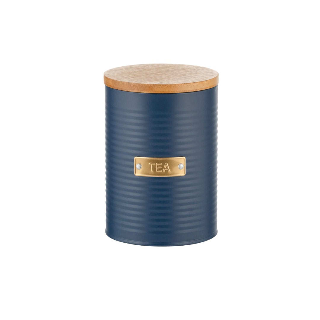 Typhoon Otto Navy Tea Canister