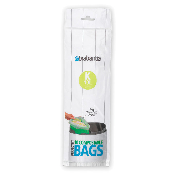 Brabantia 10L PerfectFit Compostable Bags - Code K