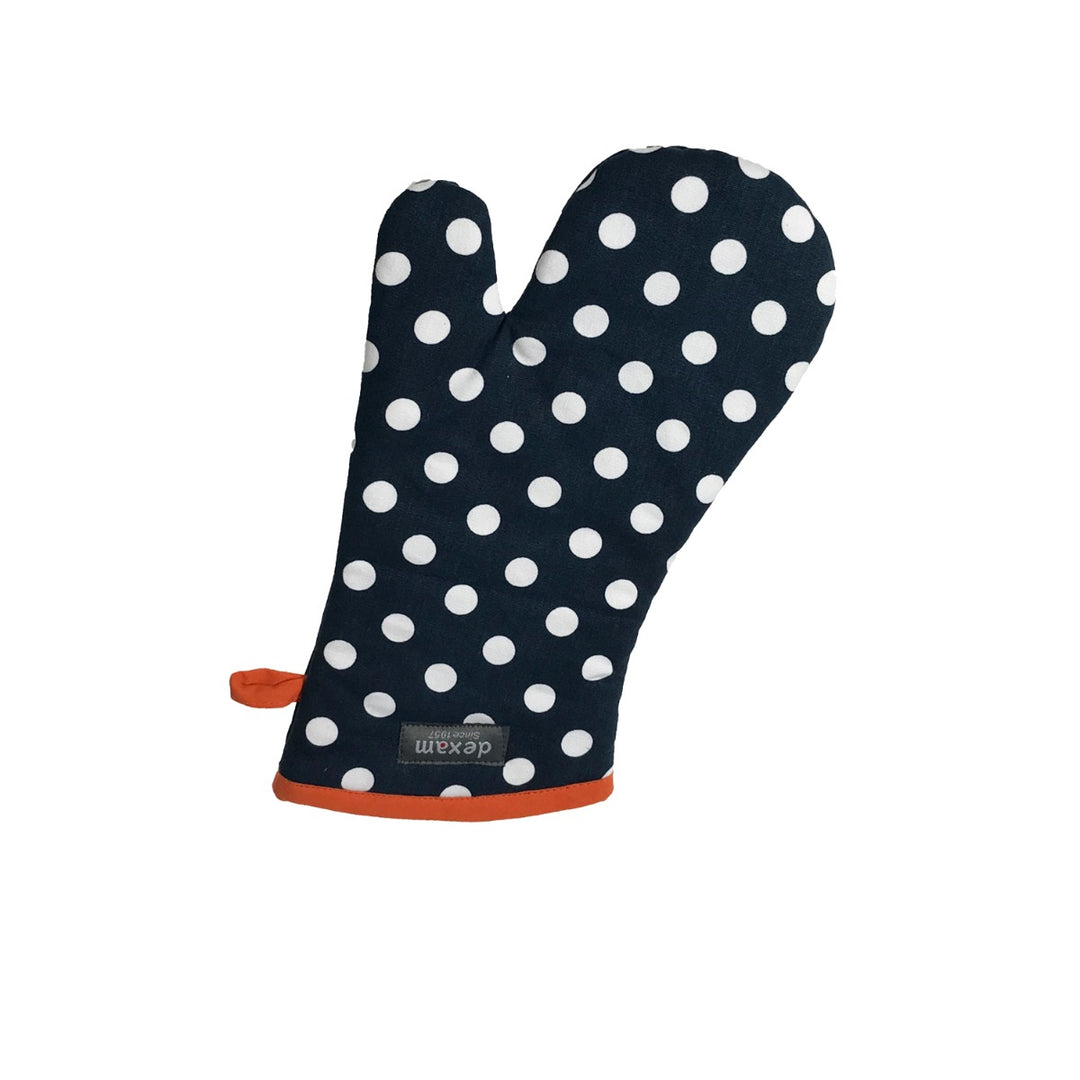 Dexam Polka Oven Gauntlet - Indigo