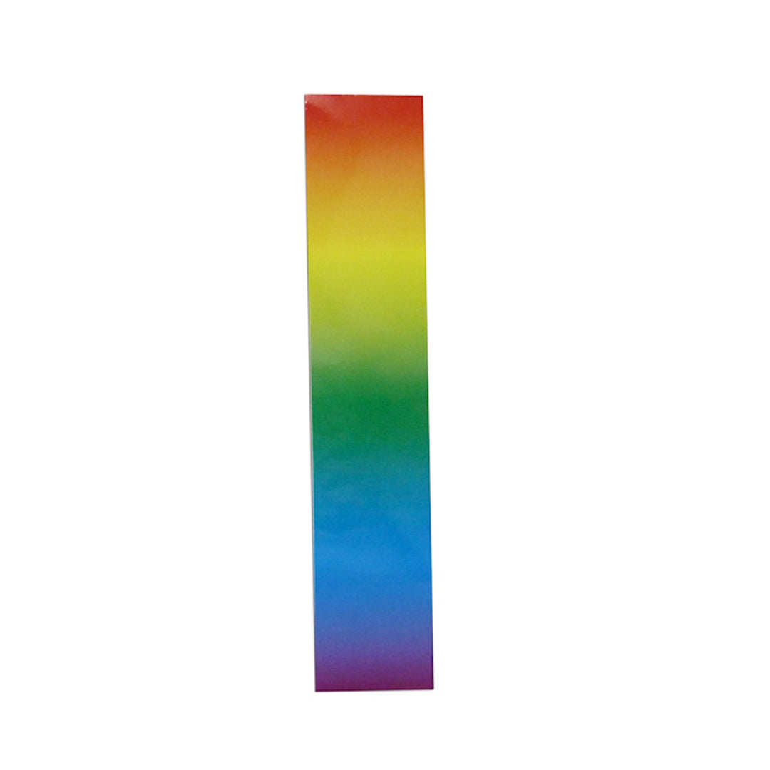 Wheelie Bin/Recycling Box Number Sticker Label - Rainbow